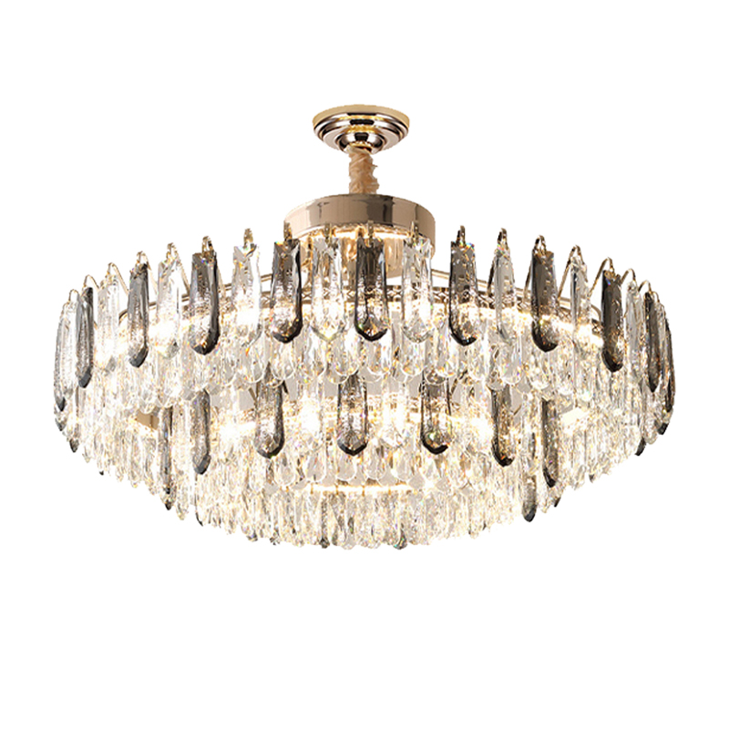 Bathroom Lighting Decor Ideas - Luminárias de Teto de Cristal Modernas