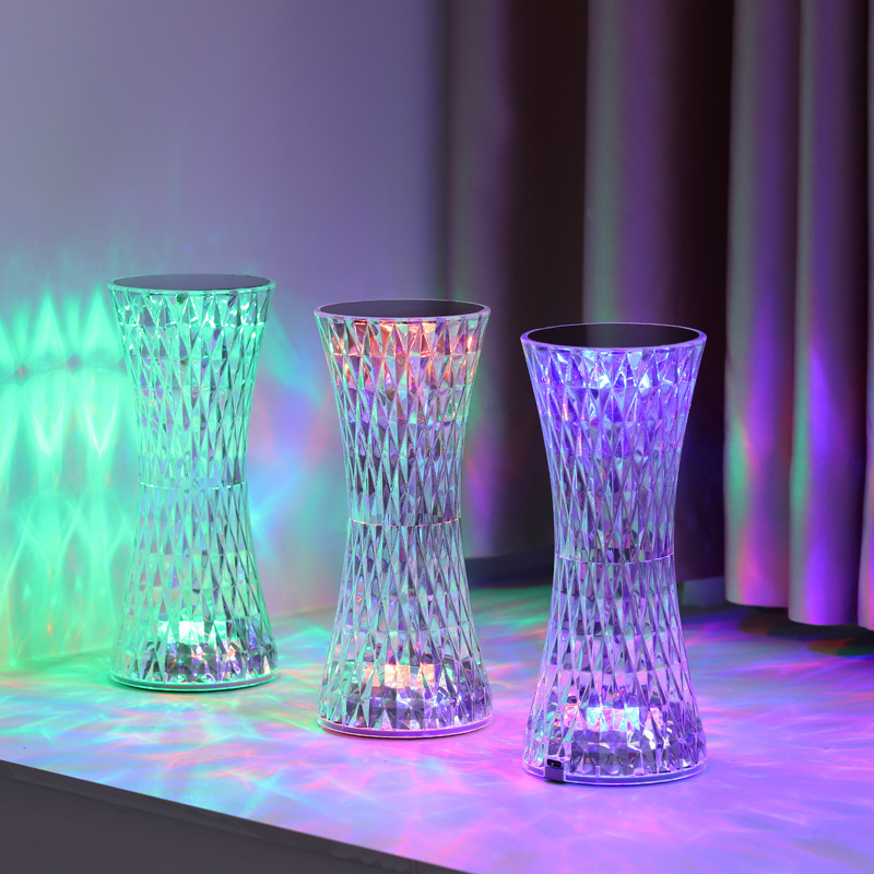 Lighting Table Decor - Luminárias de Mesa de Cristal para