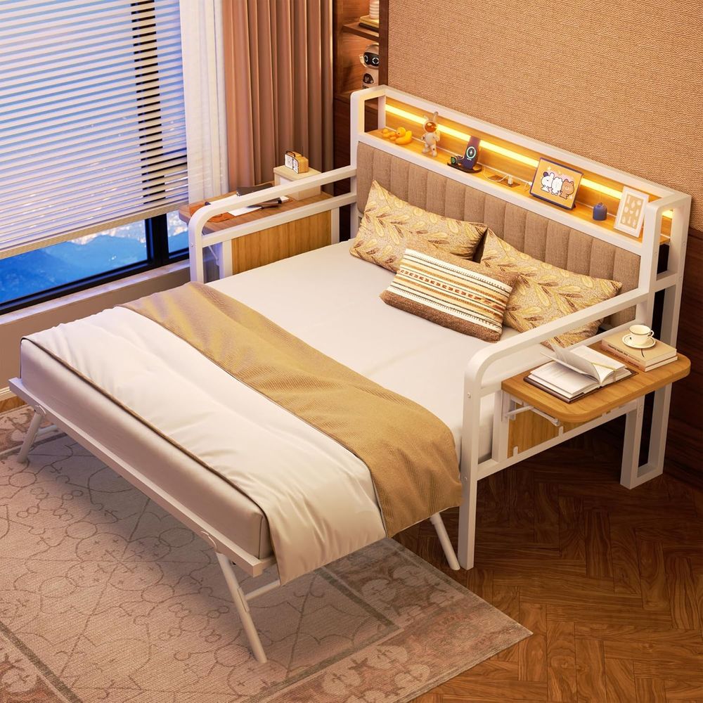 Furniture Lighting & Decor Magazine - Cama de dia com cama auxiliar