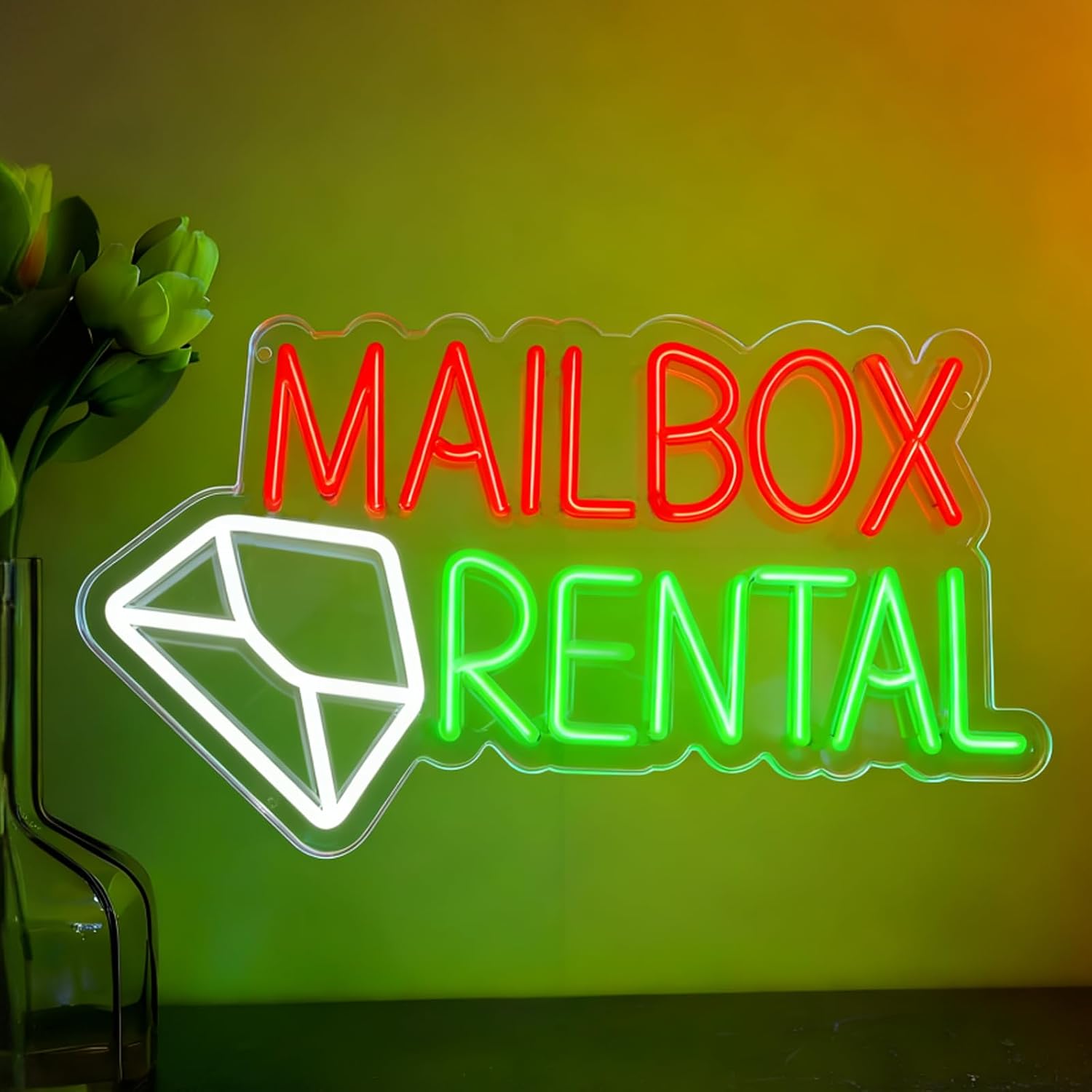 Lighting Decor Rentals - Letreiro LED Neon USB para Aluguel