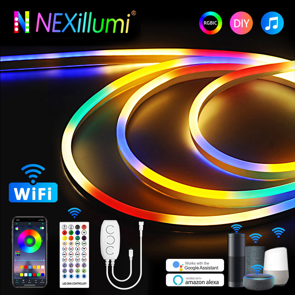 Decor Lighting Address - Tuya wifi neon rgbic led luzes
