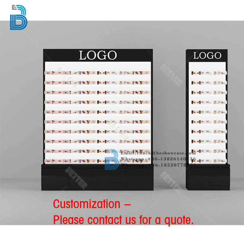 Furniture Lighting & Decor Magazine - Expositor de Maquiagem Personalizado com Luzes,