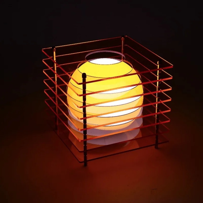 Diy acrílico mil camadas lâmpa - Lighting Design Decor avaliação e preço