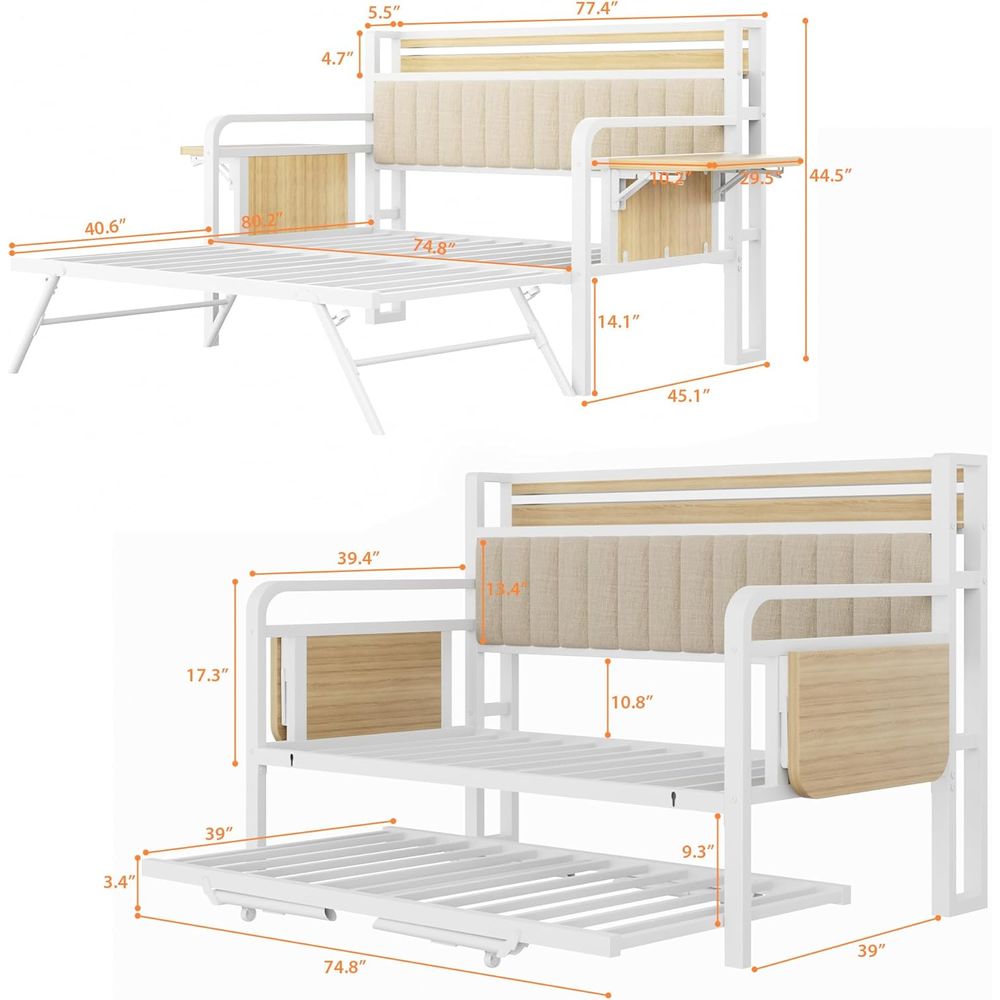 Cama de dia com cama auxiliar  - Furniture Lighting & Decor Magazine avaliação e preço