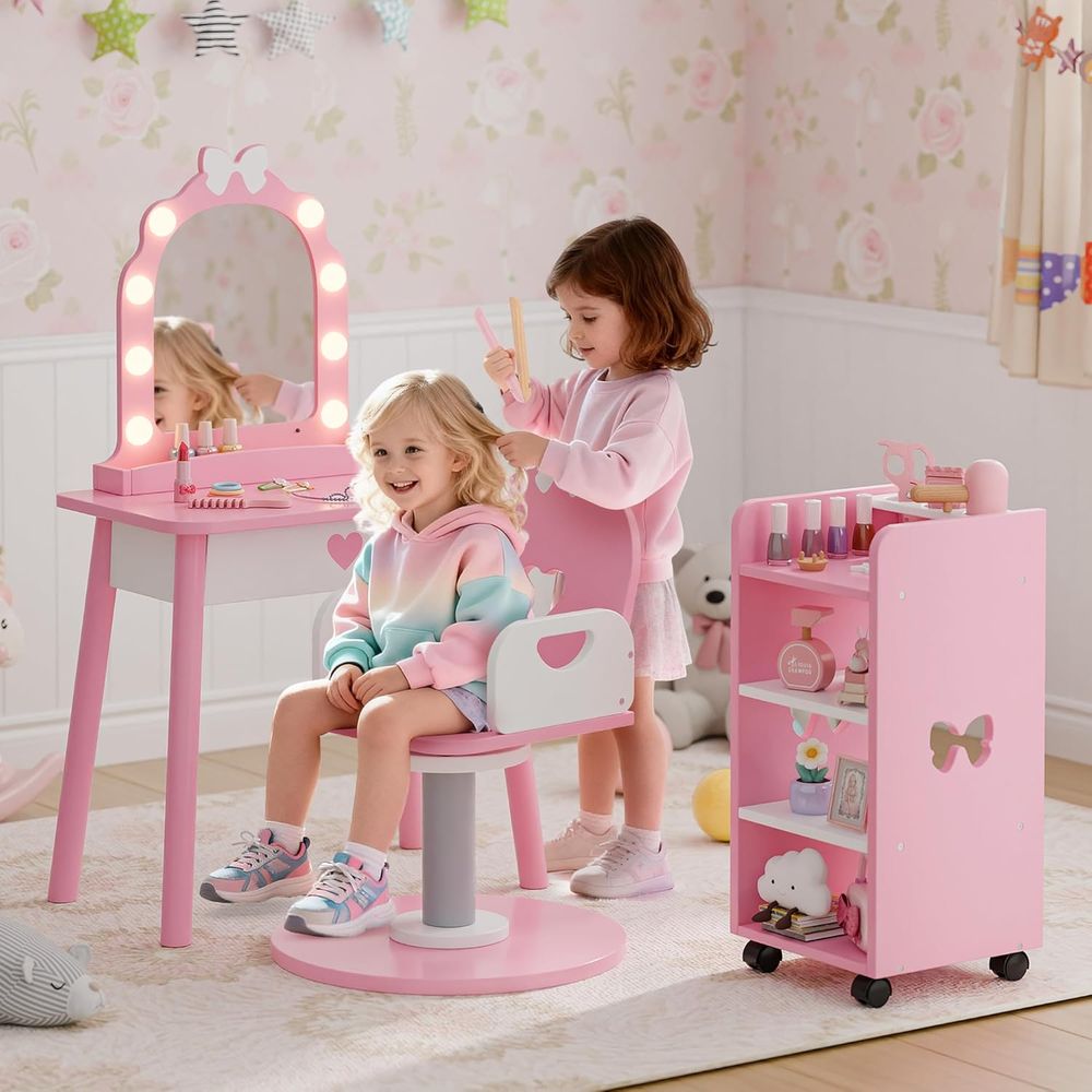 Conjunto de Penteadeira Rosa p - Furniture Lighting & Decor Magazine avaliação e preço