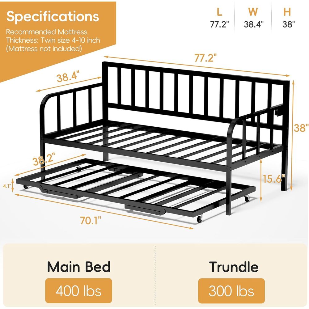 Cama de Dia MU com Cama Auxili - Furniture Lighting & Decor Magazine avaliação e preço