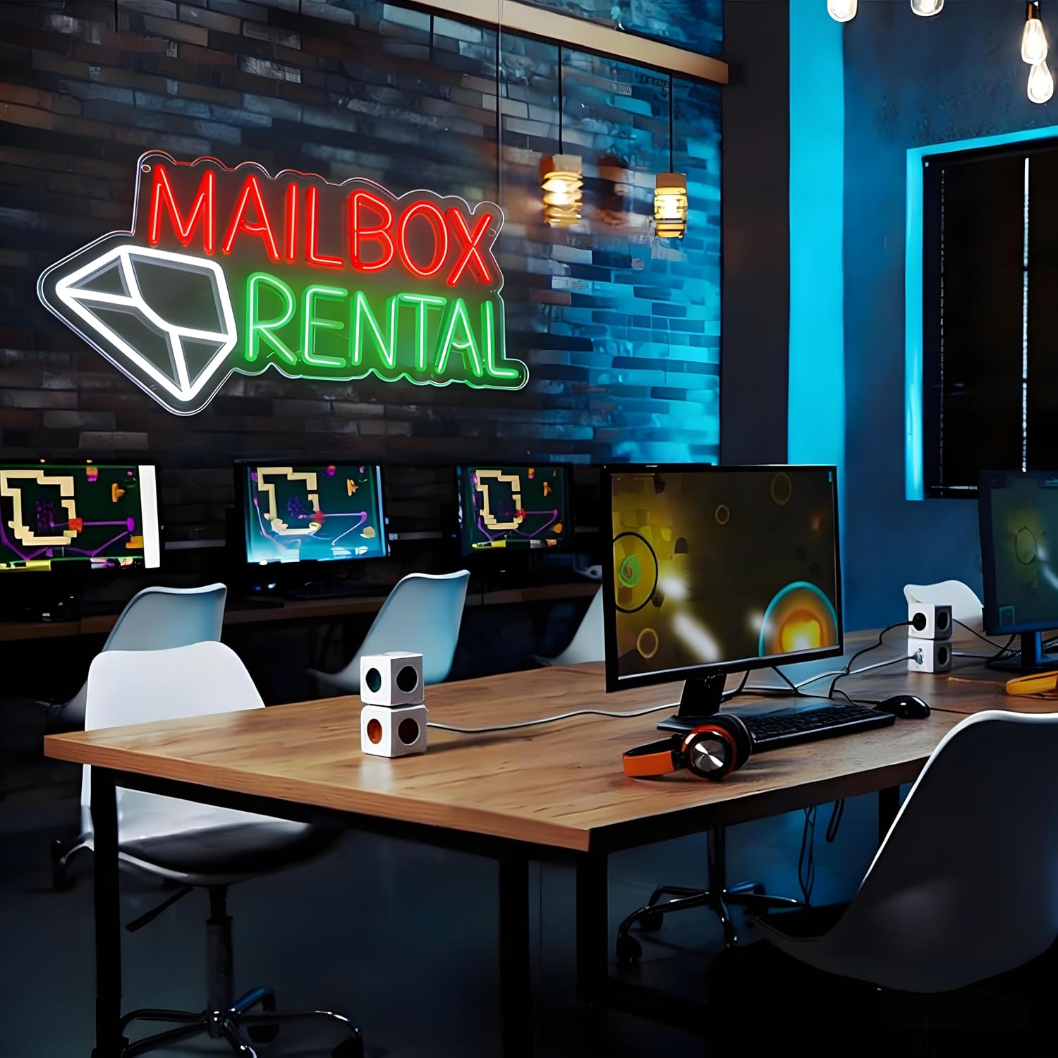 Letreiro LED Neon USB para Alu - Lighting Decor Rentals avaliação e preço