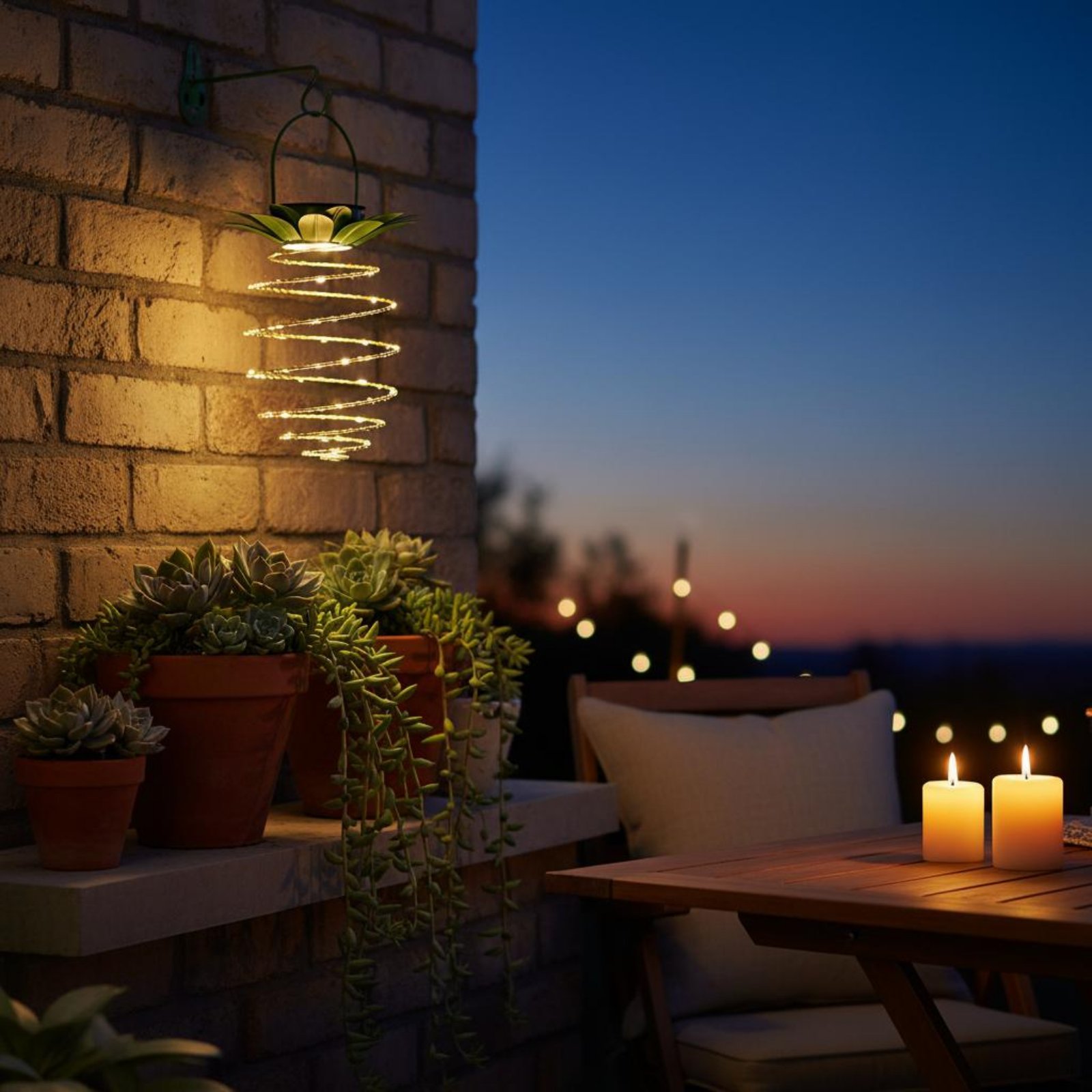 Lâmpada solar em formato de ab - Lighting Design Decor avaliação e preço