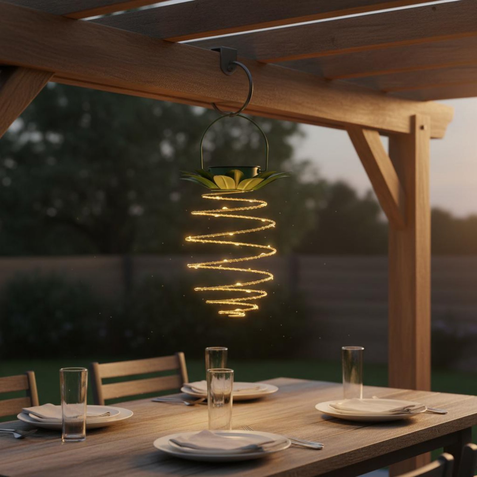Lâmpada solar em formato de ab - Lighting Design Decor avaliação e preço