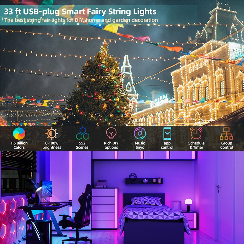Luzes LED WS2812B Endereçáveis - Decor Lighting Address avaliação e preço