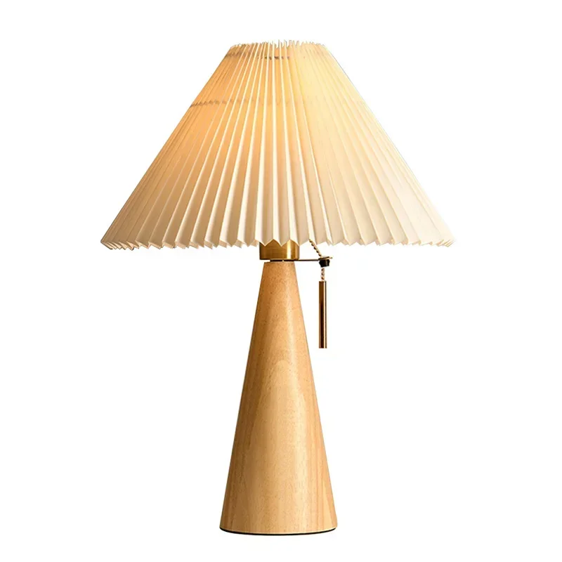 Luminária de mesa retrô plissa - Lighting Table Decor avaliação e preço