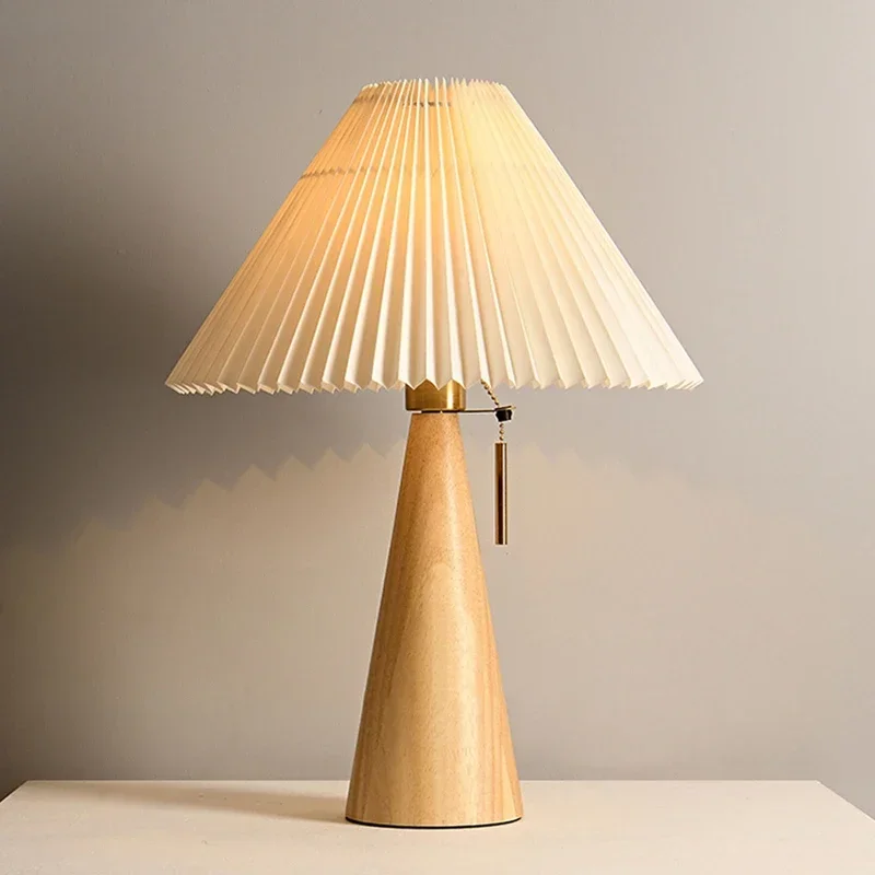 Luminária de mesa retrô plissa - Lighting Table Decor avaliação e preço