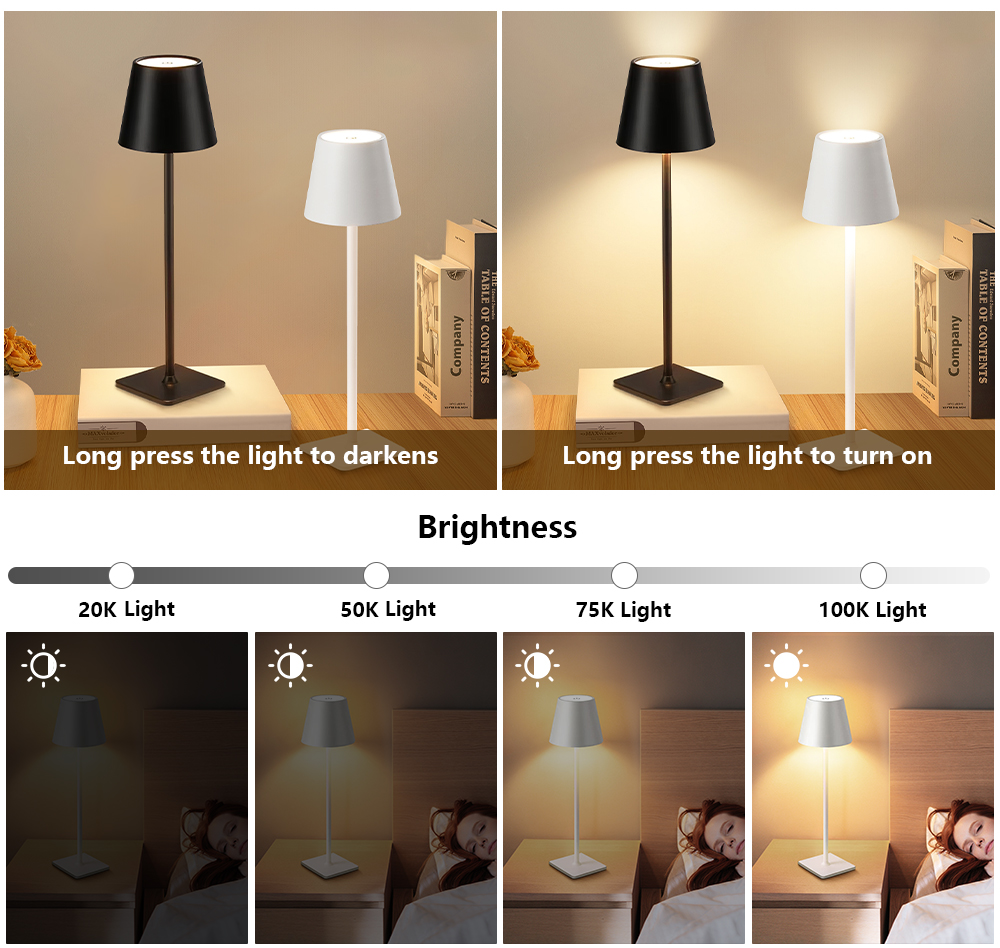 Luminária de Mesa LED Recarreg - Lighting Table Decor avaliação e preço